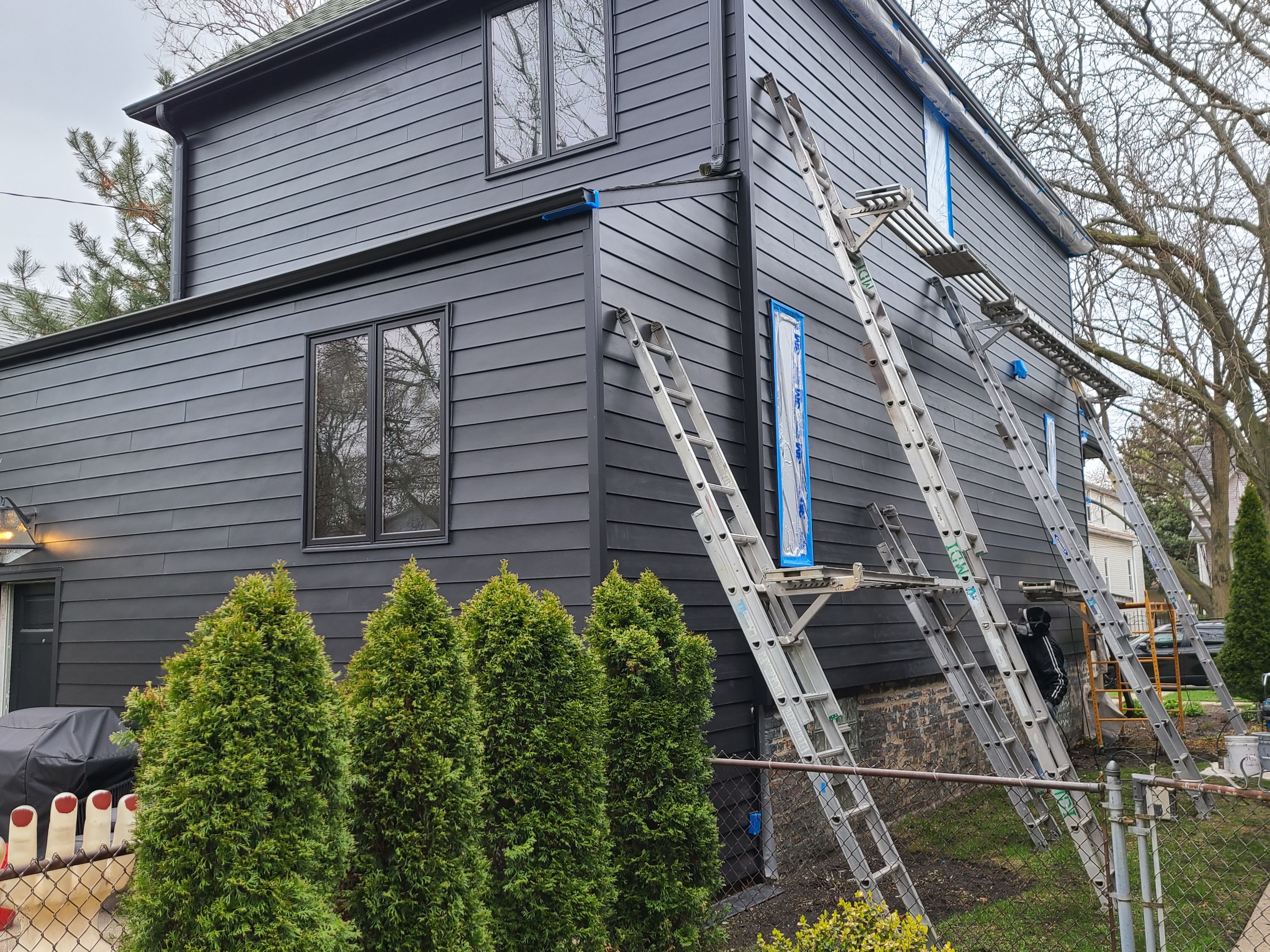 Exterior Hardy Board| Cook County Residential Painters